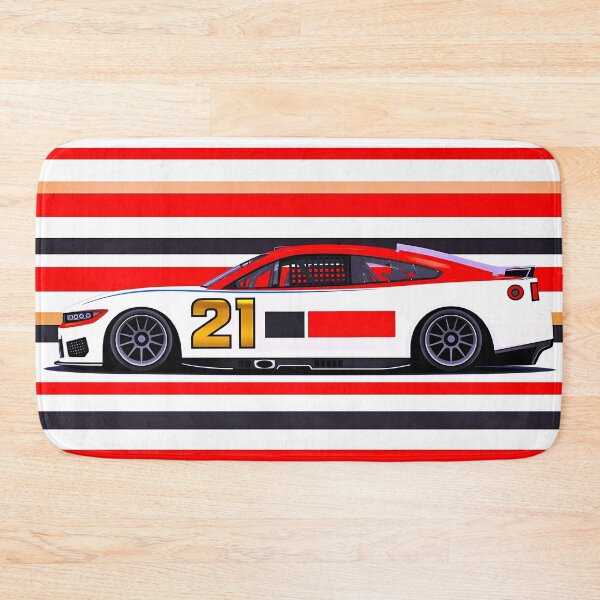 Item preview, No. 21 Josh Berry 2026 Nascar Side Profile designed and sold by PitWallArt.
