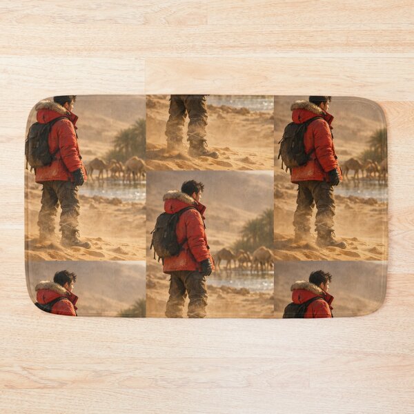 Item preview, Testing innovative new heat-protective clothing. designed and sold by Whose-sweat.