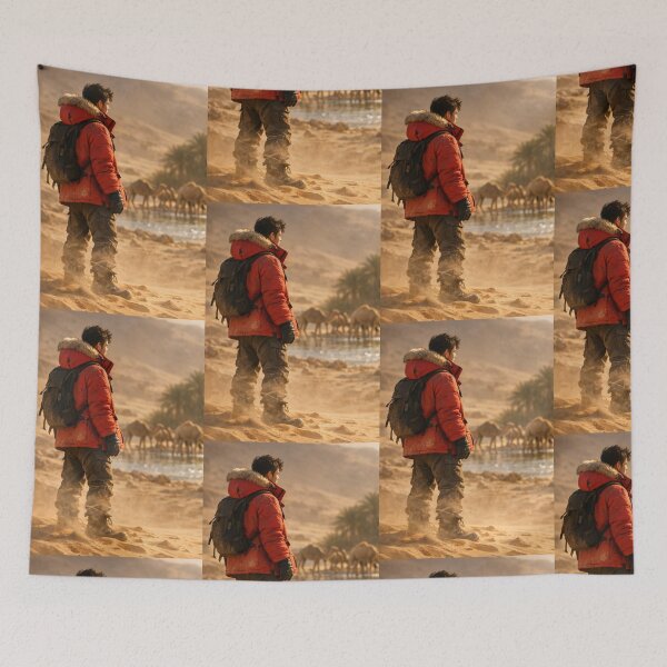 Item preview, Testing innovative new heat-protective clothing. designed and sold by Whose-sweat.