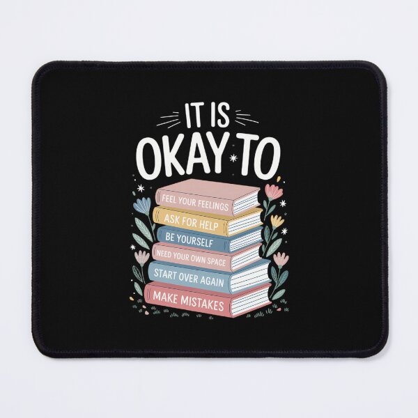 Item preview, Mental Health It's Okay To, Counselor designed and sold by Moon-Ape.