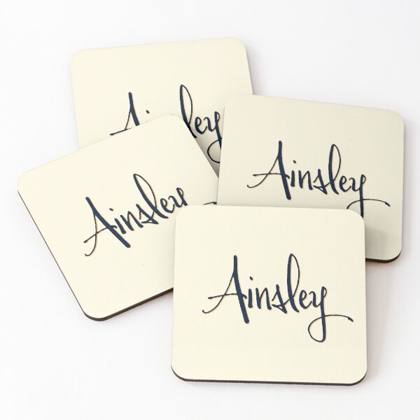 Item preview, AINSLEY personalized type design designed and sold by CharlottePlaceArt.