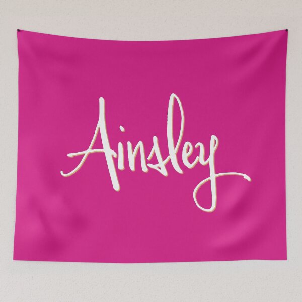 Item preview, AINSLEY personalized type design designed and sold by CharlottePlaceArt.