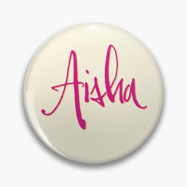 Item preview, AISHA personalized type design designed and sold by CharlottePlaceArt.