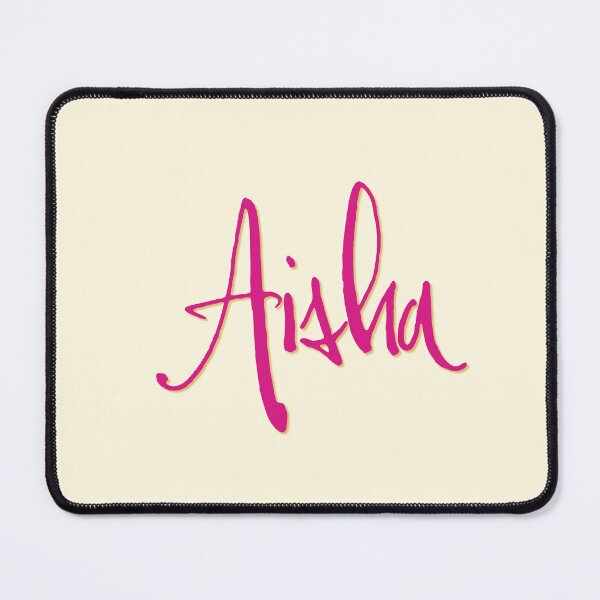 Item preview, AISHA personalized type design designed and sold by CharlottePlaceArt.