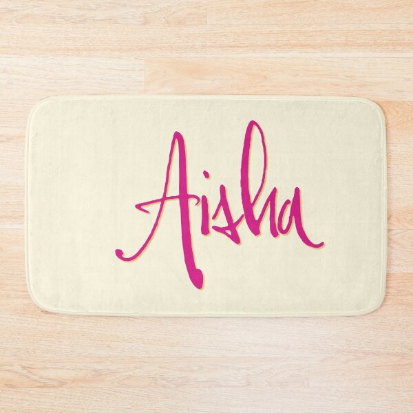 Item preview, AISHA personalized type design designed and sold by CharlottePlaceArt.