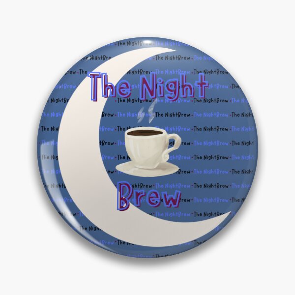 Item preview, The Night Brew Poster - for nocturnal coffee lovers designed and sold by nogoody2shoes.