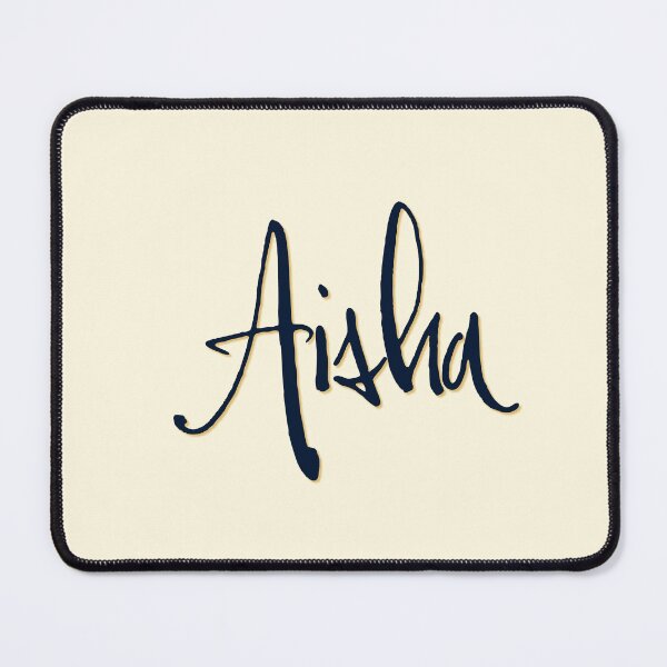 Item preview, AISHA personalized type design designed and sold by CharlottePlaceArt.