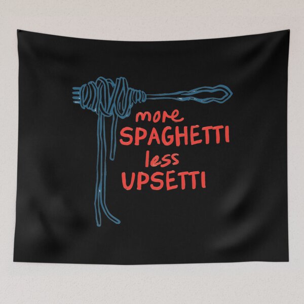 Item preview, More Spaghetti Less Upsetti designed and sold by NosuriHanArt.