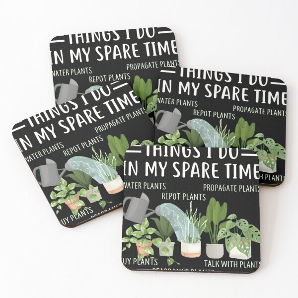 Item preview, Things I Do In My Spare Time - Funny Houseplant Lover designed and sold by NosuriHanArt.