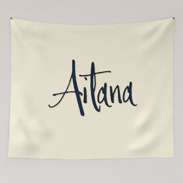 Item preview, AITANA personalized type design designed and sold by CharlottePlaceArt.