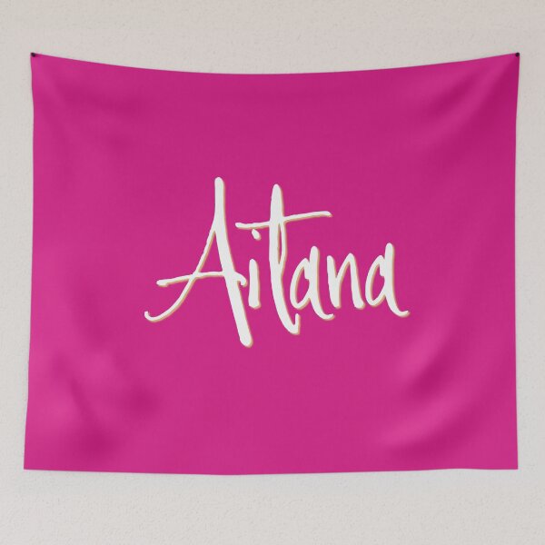 Item preview, AITANA personalized type design designed and sold by CharlottePlaceArt.