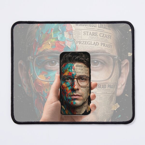 Item preview, Artistic Collage Portrait designed and sold by Vivid Trace.