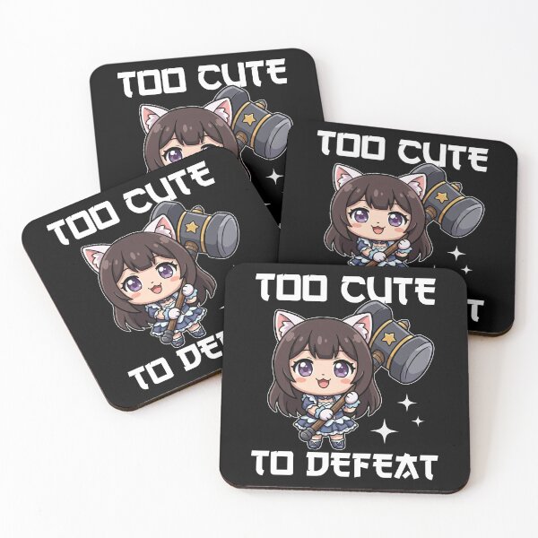 Item preview, ANIME - TOO CUTE TO DEFEAT designed and sold by KEF Custom.