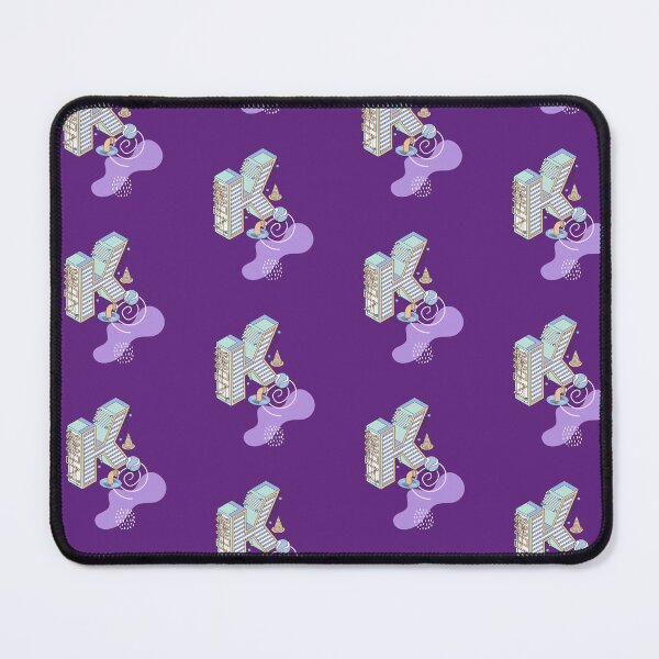 Item preview, Isometric Letter K - Modern Abstract Creative Design designed and sold by Soluna Studio.