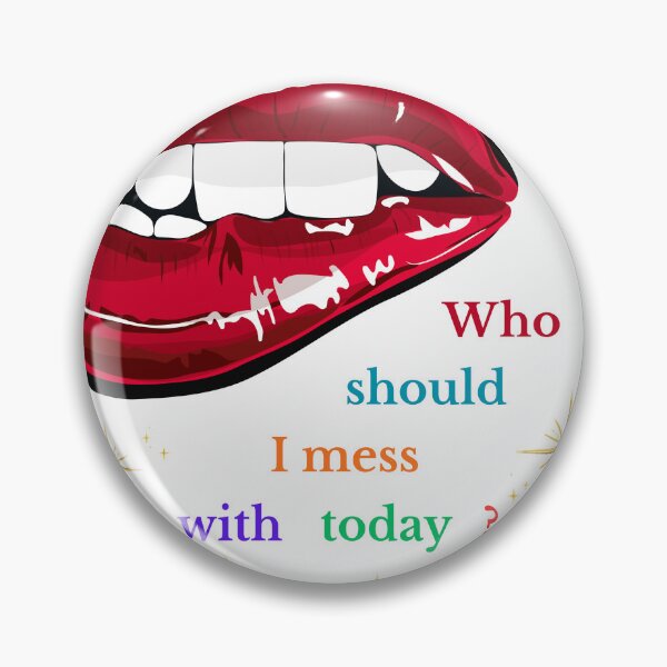 Item preview, Bold graphics, mouth biting lip  designed and sold by PiksyPiksyArt.