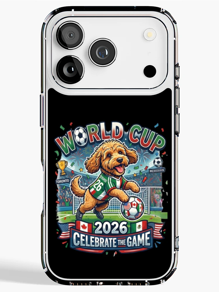 Thumbnail 1 of 5, iPhone Case, Cockapoo World Cup 2026 designed and sold by RNTStudio.