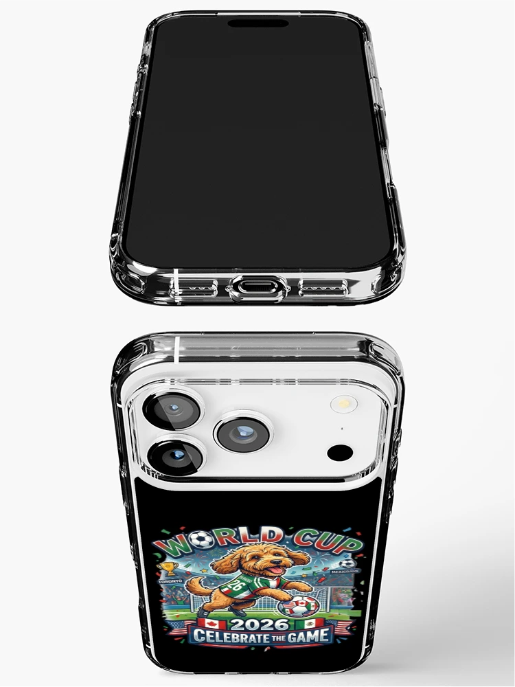 Thumbnail 3 of 5, iPhone Case, Cockapoo World Cup 2026 designed and sold by RNTStudio.
