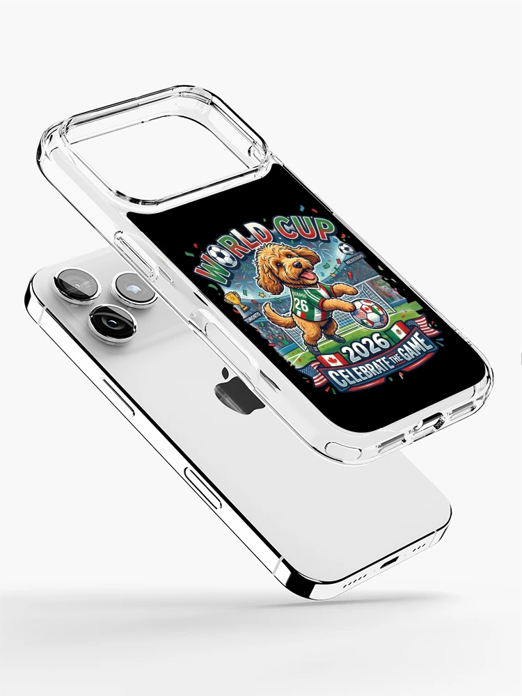 Thumbnail 2 of 5, iPhone Case, Cockapoo World Cup 2026 designed and sold by RNTStudio.
