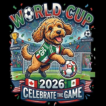 Artwork thumbnail, Cockapoo World Cup 2026 by RNTStudio