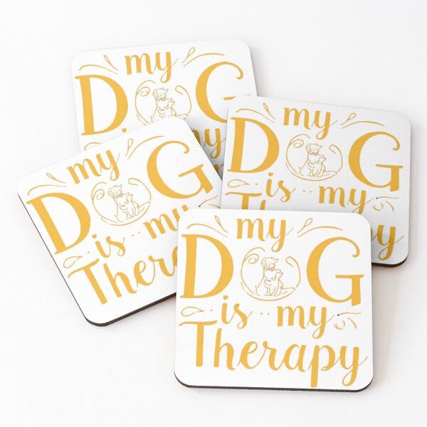 Item preview, My dog is my therapy designed and sold by KREASPACE.