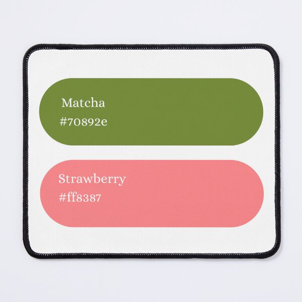 Item preview, Matcha Strawberry color hex designed and sold by Niji Hibana.