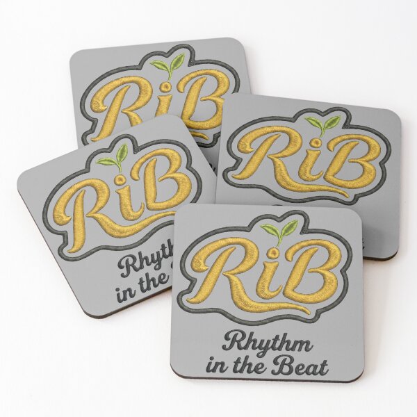 Item preview, RiB Golden 3D Embroidery Urban Biology Logo designed and sold by Rib-Brand.