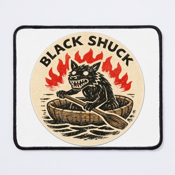 Item preview, Black Shuck Coracle Race designed and sold by FolkFoundry.
