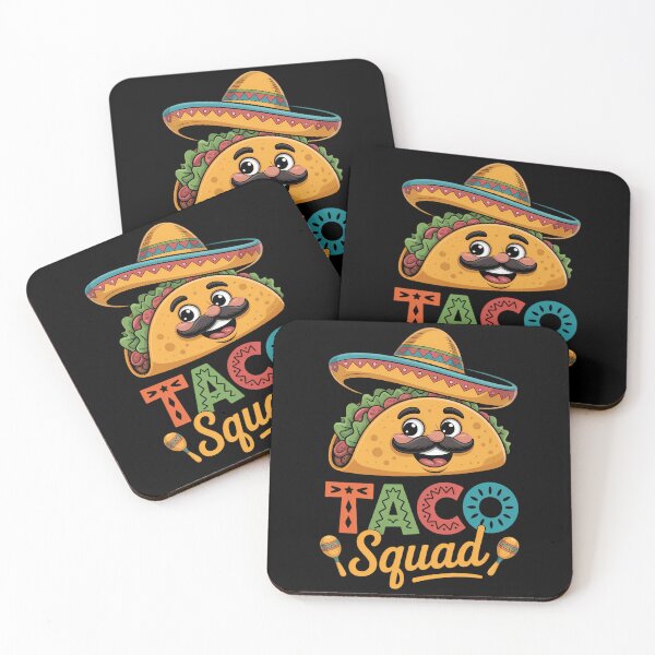 Item preview, Mexican Food Lover Cute Taco Squad designed and sold by Moon-Ape.