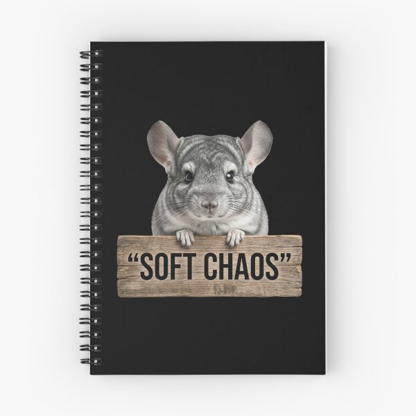 Item preview, Soft Chaos Chinchilla Funny Quote Sticker designed and sold by EimSol.