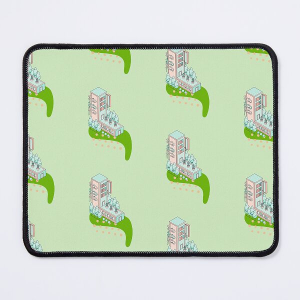Item preview, Isometric Letter L - Eco-Friendly Green Architecture Design designed and sold by Soluna Studio.
