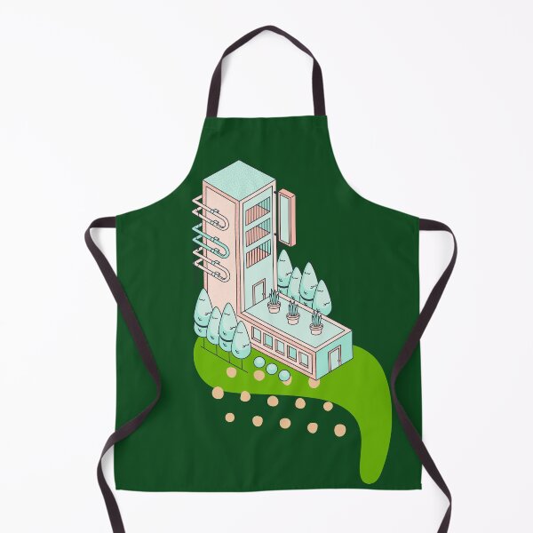 Item preview, Isometric Letter L - Eco-Friendly Green Architecture Design designed and sold by Soluna Studio.
