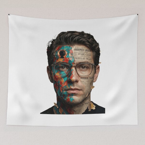 Item preview, Artistic Collage Portrait designed and sold by Vivid Trace.