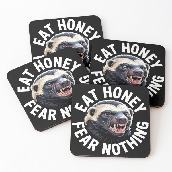 Artikelvorschau, Honig Dachs entworfen und verkauft von Funny Vintage Stickers And T-Shirts.