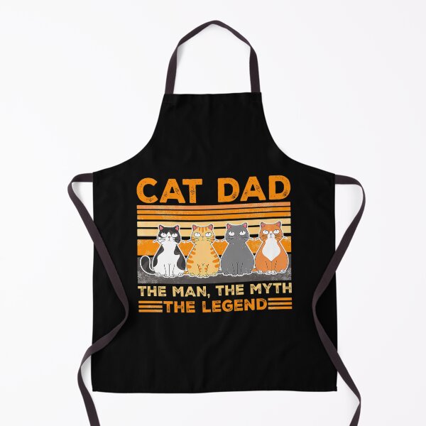 Item preview, Vintage Cat Dad The Man The Myth The Legend designed and sold by AlviaAlcedoArt.