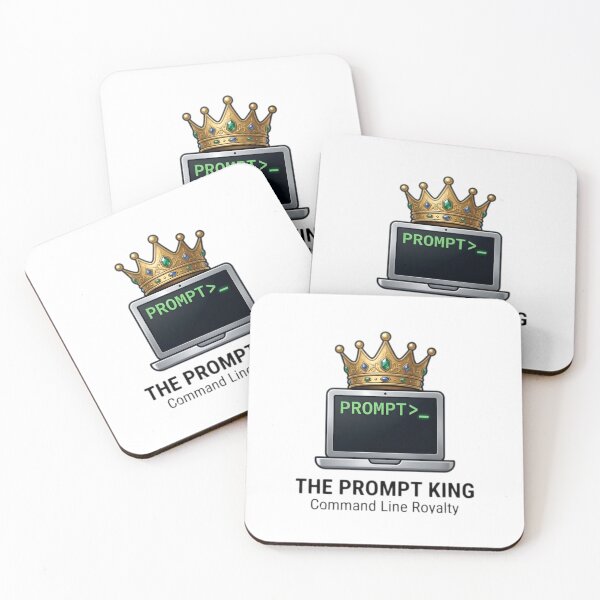 Item preview, Prompt King Laptop with Crown - AI, Coder & IT Nerd Graphic designed and sold by Vyxorea.