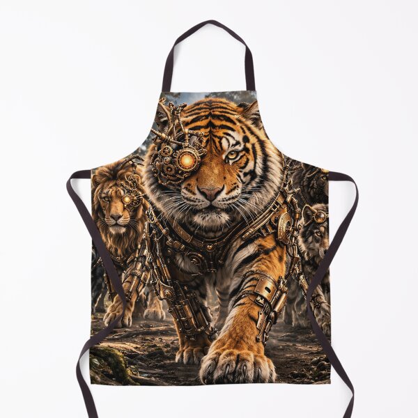 Item preview, Steampunk Tiger Alliance - Apparel designed and sold by Altered Art By Steve.