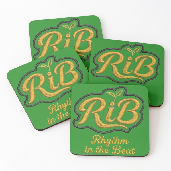 Item preview, RiB Golden 3D Embroidery Urban Biology Logo designed and sold by Rib-Brand.