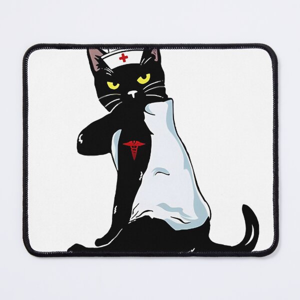 Item preview, Never Underestimate A Cat Mom With A Nursing Degree Shirt designed and sold by AlviaAlcedoArt.