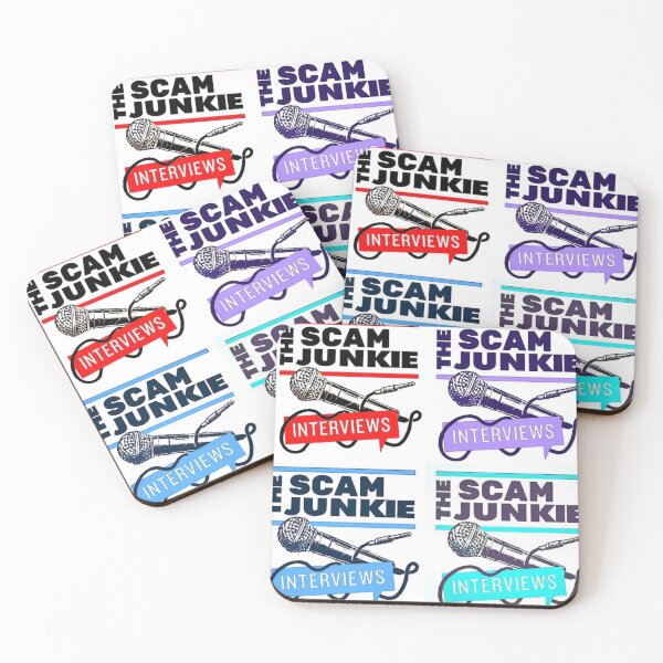 Item preview, Scam Junkie Podcast Warhol Grid designed and sold by Scam Junkie Merch.