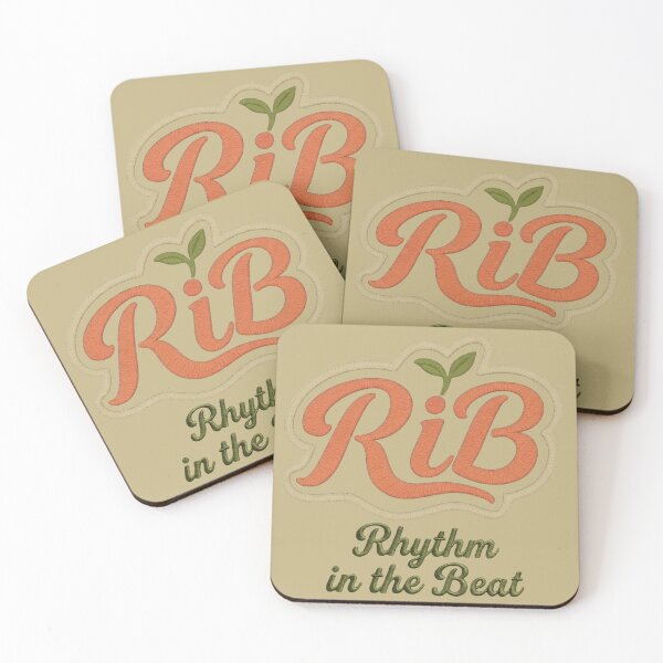 Item preview,  Embroidered Peach Sorbet Urban Biology Script Logo designed and sold by Rib-Brand.