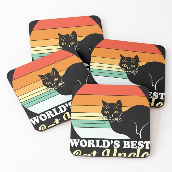 Item preview, World_S Best Cat Uncle- Cat Pun designed and sold by AlviaAlcedoArt.