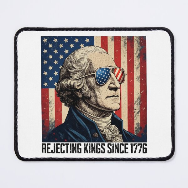 Item preview, Rejecting Kings Since 1776 Protest, Pro Democracy, Anti Authoritarianism, Anti MAGA, Anti Trump designed and sold by toongstudio.