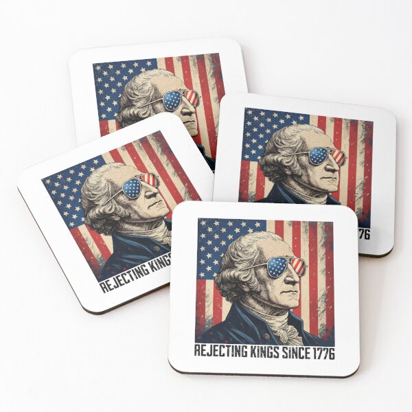 Item preview, Rejecting Kings Since 1776 Protest, Pro Democracy, Anti Authoritarianism, Anti MAGA, Anti Trump designed and sold by toongstudio.