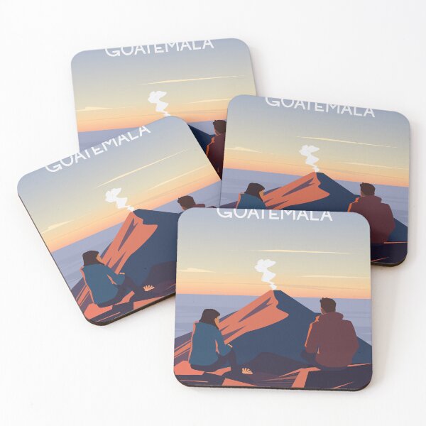 Item preview, Guatemala volcano acatenango Poster wall art designed and sold by Arctic frame studio.