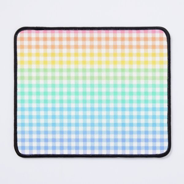 Item preview, Pastel Rainbow Gingham Check Pattern designed and sold by Myra365Art.