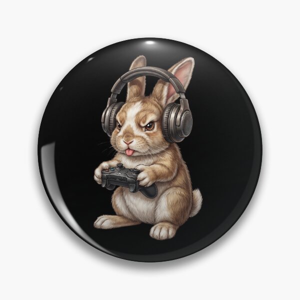 Item preview, Gaming Rabbit Gamer Videogaming Animal Lover designed and sold by TerryConnells.