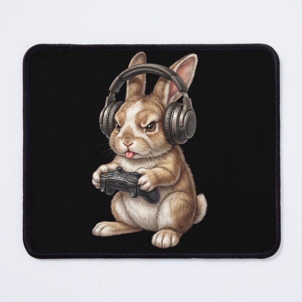 Item preview, Gaming Rabbit Gamer Videogaming Animal Lover designed and sold by TerryConnells.