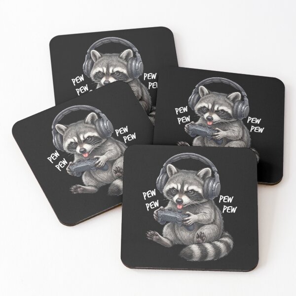 Item preview, Gaming Raccoon Gamer Videogaming Animal Lover designed and sold by TerryConnells.