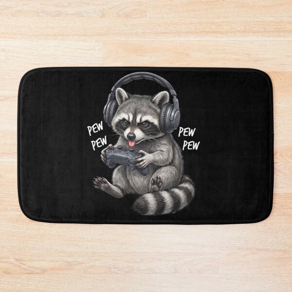Item preview, Gaming Raccoon Gamer Videogaming Animal Lover designed and sold by TerryConnells.