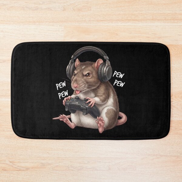 Item preview, Gaming Rat Gamer Videogaming Animal Lover designed and sold by TerryConnells.